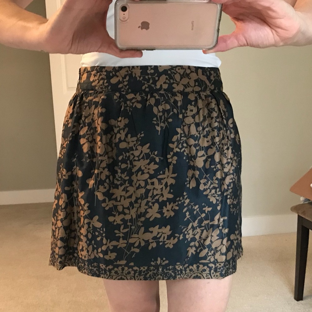 Francesca’s Criss Cross Mini Skirt